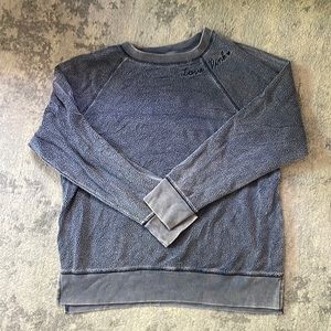 Victoria’s Secret PINK blue washed sweater